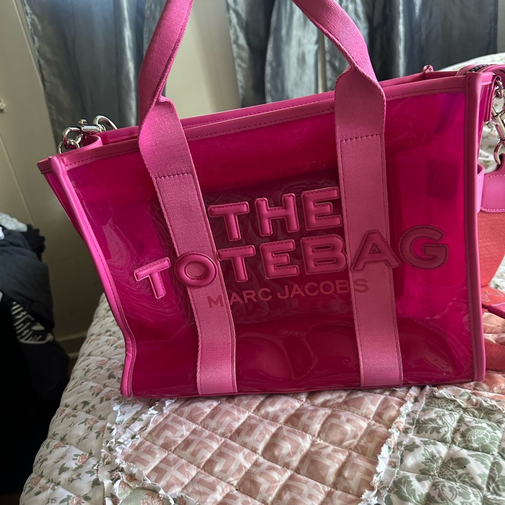 Marc Jacobs Hot Pink Tote Bag